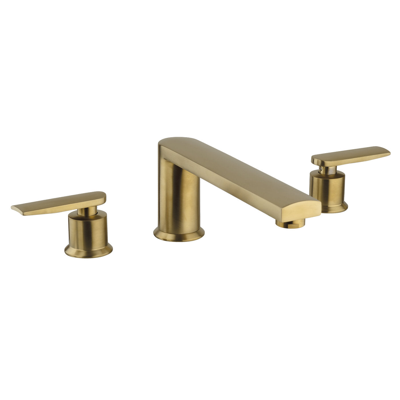 Fortis 6010200BG Vitrina Brushed Gold Two-Handle Deck-Mounted Roman Tub Faucet Trim