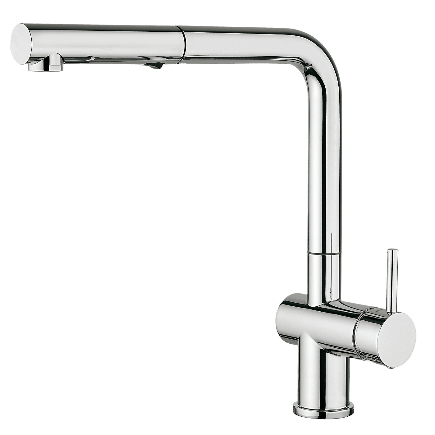 Fortis 6456600PC Spartacus Polished Chrome Single Handle Pull-Out Kitchen Faucet