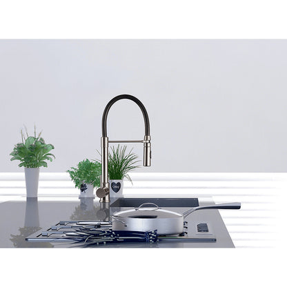Fortis 7855500BN Scipio Brushed Nickel Culinary Single Handle Pull-Down Kitchen Faucet