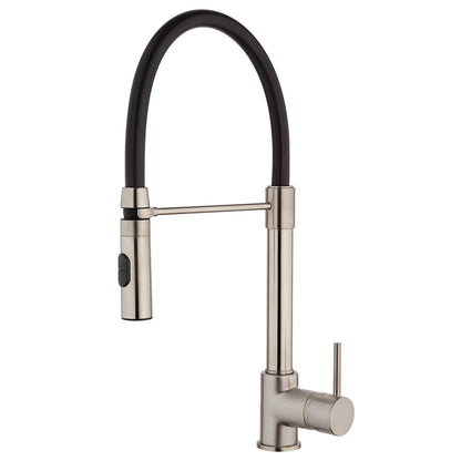Fortis 7855500BN Scipio Brushed Nickel Culinary Single Handle Pull-Down Kitchen Faucet