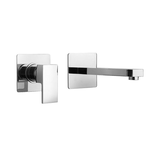 Fortis 842080CPC Corsini Polished Chrome Single-Handle 8" Wall-Mount Bathroom Sink Faucet