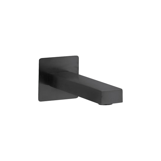 Fortis 8443000MB Matte Black Wall Mount Non-Diverter Tub Spout