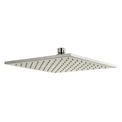 Fortis 84760S2CBN 12" Brushed Nickel Square Rain Shower Head