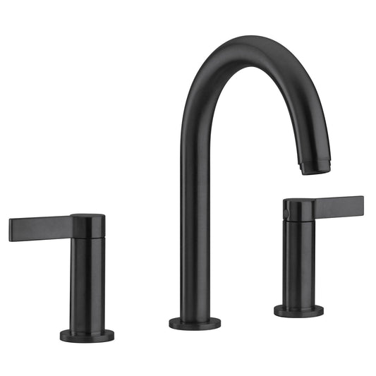 Fortis 9210200MB Brera Matte Black Two-Handle Deck-Mounted Roman Tub Faucet Trim