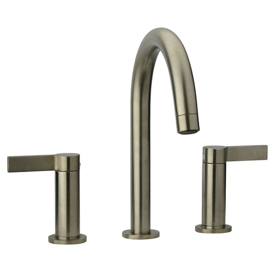 Fortis 922140CBN Brera Brushed Nickel Two-Handle 8" Widespread Bathroom Sink Faucet