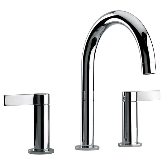 Fortis 922140CPC Brera Polished Chrome Two-Handle 8" Widespread Bathroom Sink Faucet