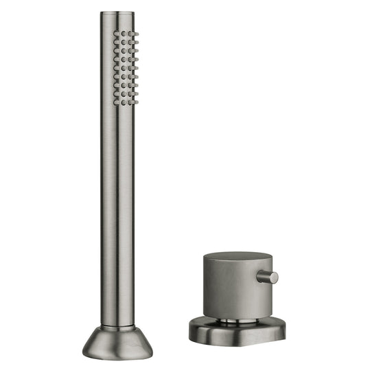 Fortis 924470CBN Brushed Nickel Round Roman Tub Hand Shower Diverter Kit