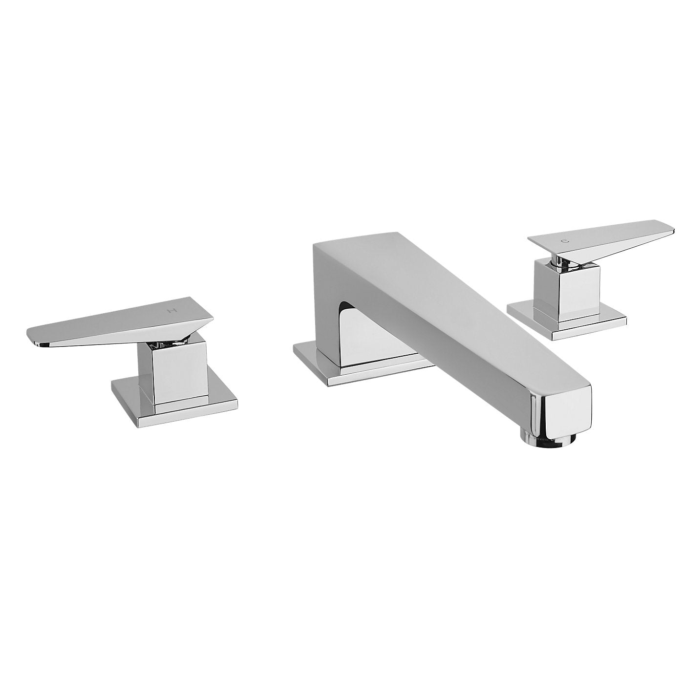 Fortis 9410200PC Abruzzo Polished Chrome Deck-Mounted Roman Tub Faucet Trim