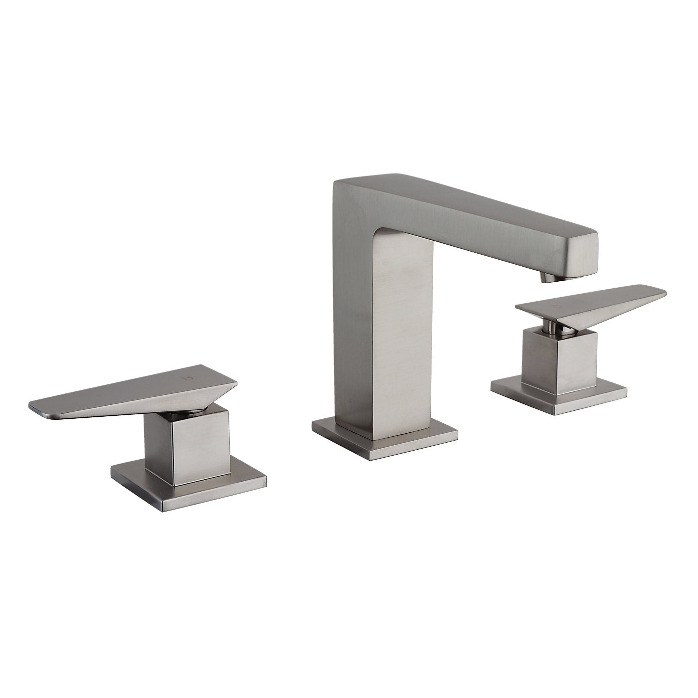 Fortis 942140CBN Abruzzo Brushed Nickel Two-Handle 8" Widespread Bathroom Sink Faucet