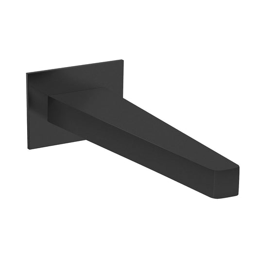 Fortis 9443000MB Matte Black Wall Mount Non-Diverter Tub Spout