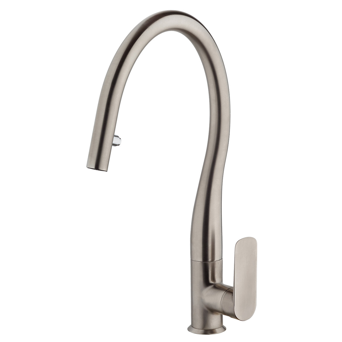 Fortis RK59100BN Romulus Brushed Nickel Single Handle Pull-Down Kitchen Faucet