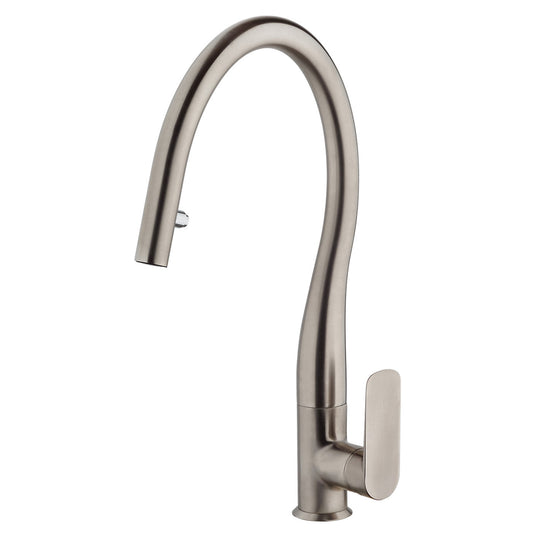 Fortis RK59100BN Romulus Brushed Nickel Single Handle Pull-Down Kitchen Faucet