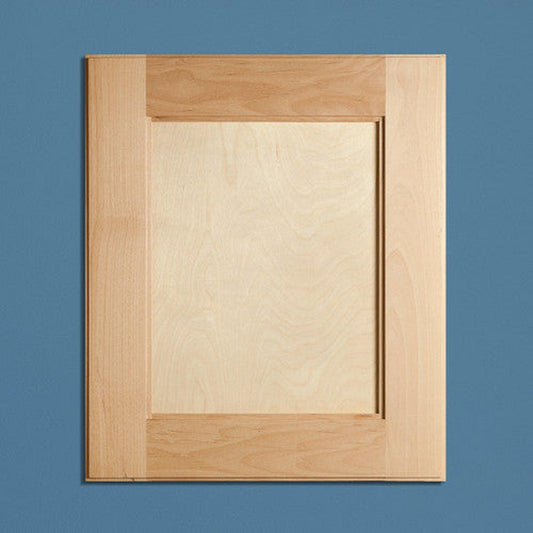 Fox Hollow Furnishings 14" x 18" Unfinished Style Beadboard White Interior Standard 4" Depth Recessed Medicine Cabinet