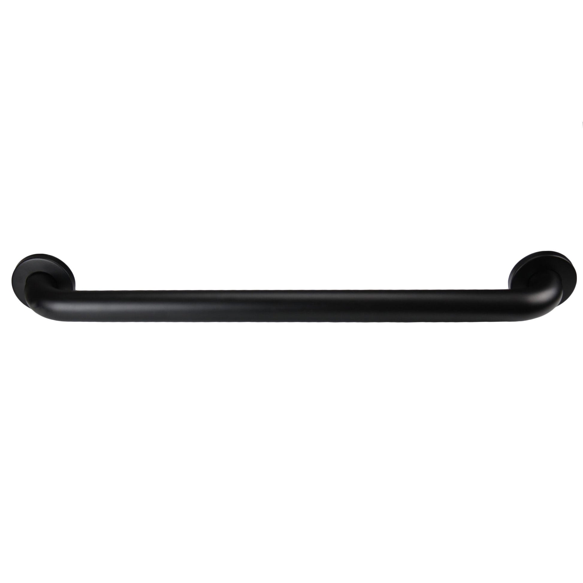 Frost 1001-BLK Series 24" Antimicrobial Matte Black Stainless Steel 1 ½” Diameter Grab Bars (Copy)