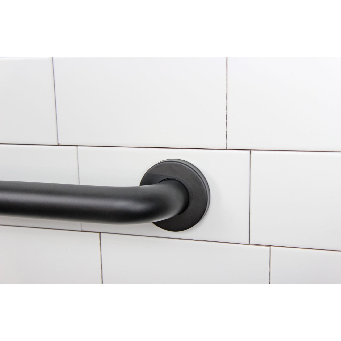 Frost 1001-BLK Series 24" Antimicrobial Matte Black Stainless Steel 1 ½” Diameter Grab Bars (Copy)
