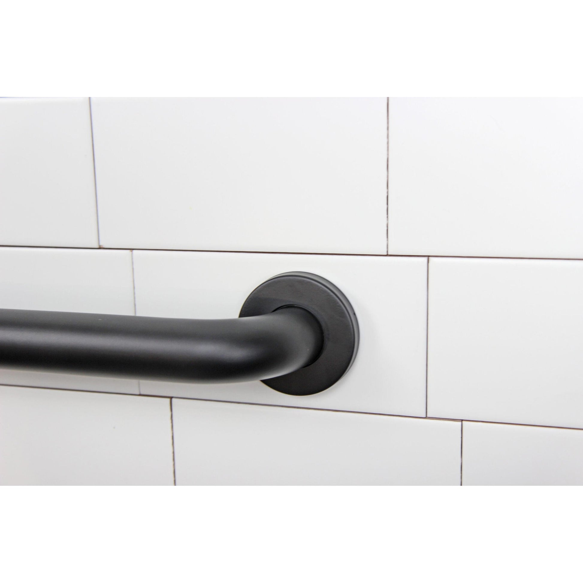 Frost 1001-BLK Series 24" Antimicrobial Matte Black Stainless Steel 1 ½” Diameter Grab Bars (Copy)
