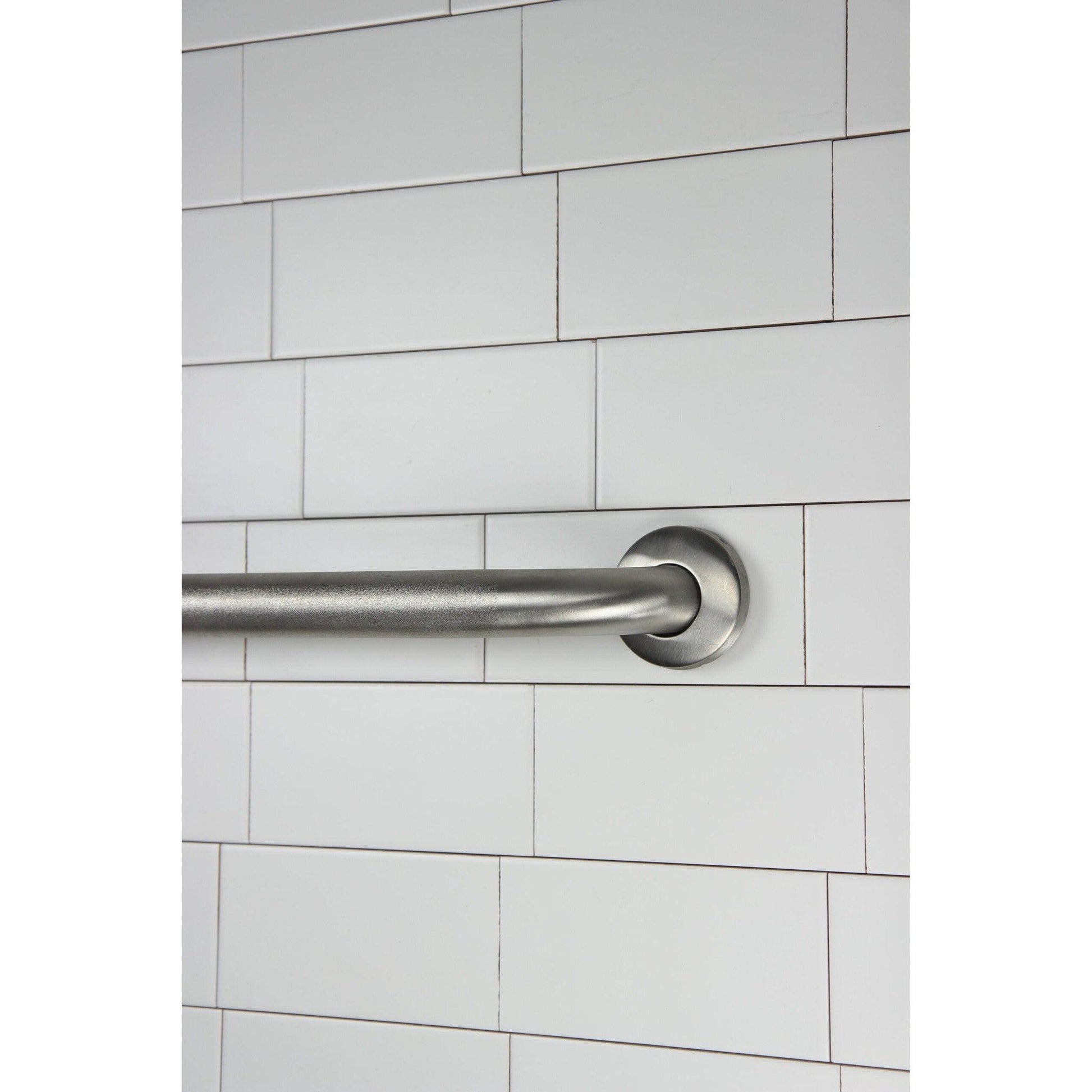 Frost 1001NP Wall Mounted 12" Brushed Stainless Steel Grab Bar