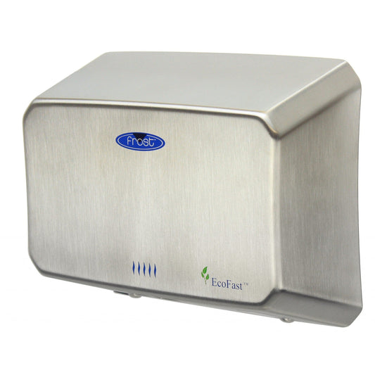 Frost 10.75 x 4 x 8.25 Stainless Steel Brushed Hand Dryer