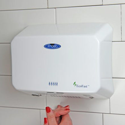 Frost 10.75 x 4 x 8.25 White Epoxy Hand Dryer