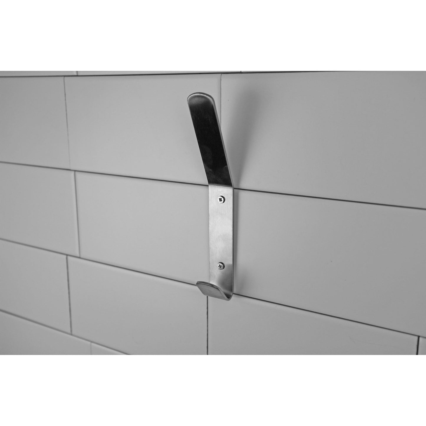 Frost 1146 Wall Mounted Brushed Stainless Steel Coat Hook