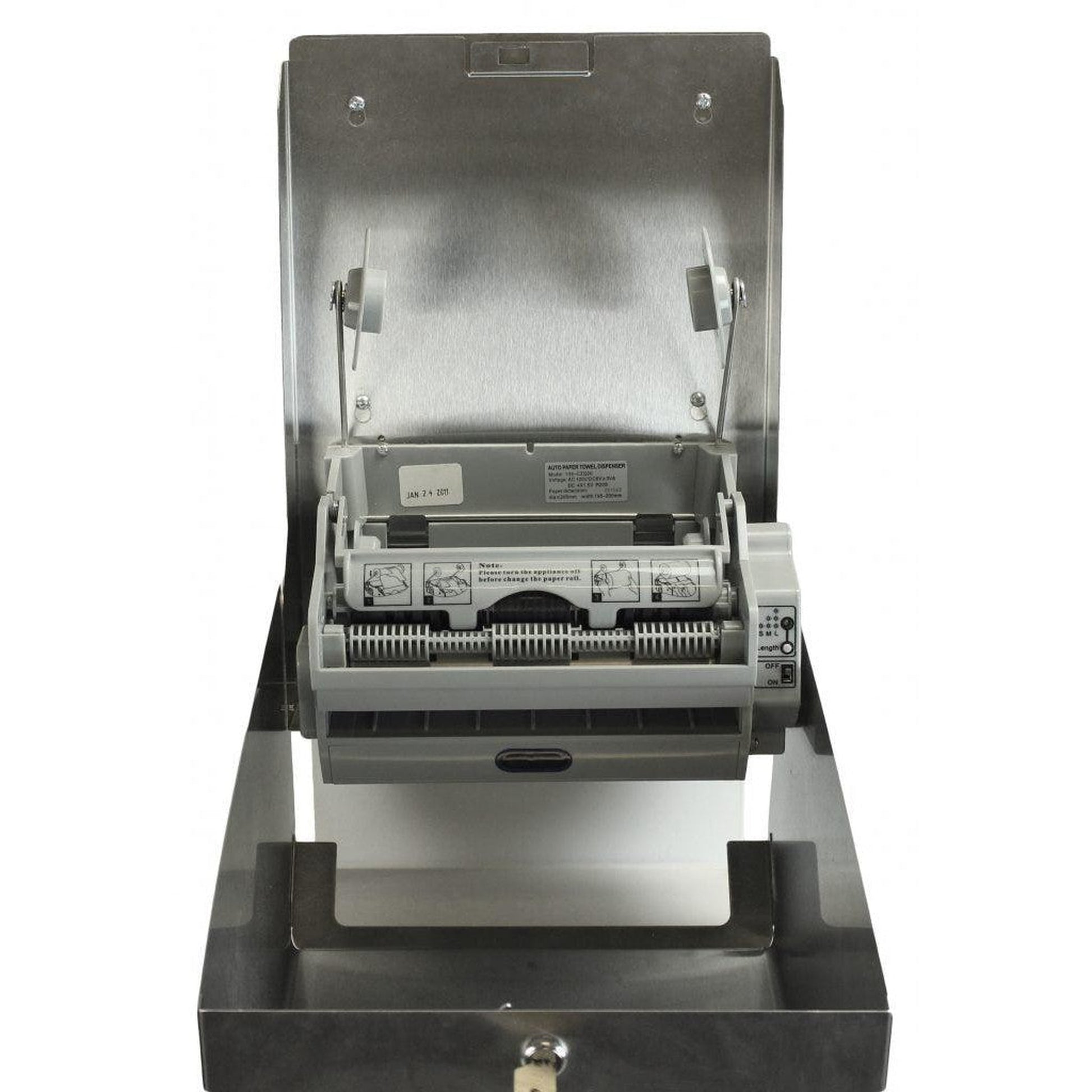 Frost 11.4 x 8.6 x 15.7 Stainless Steel Satin Paper Product Dispenser