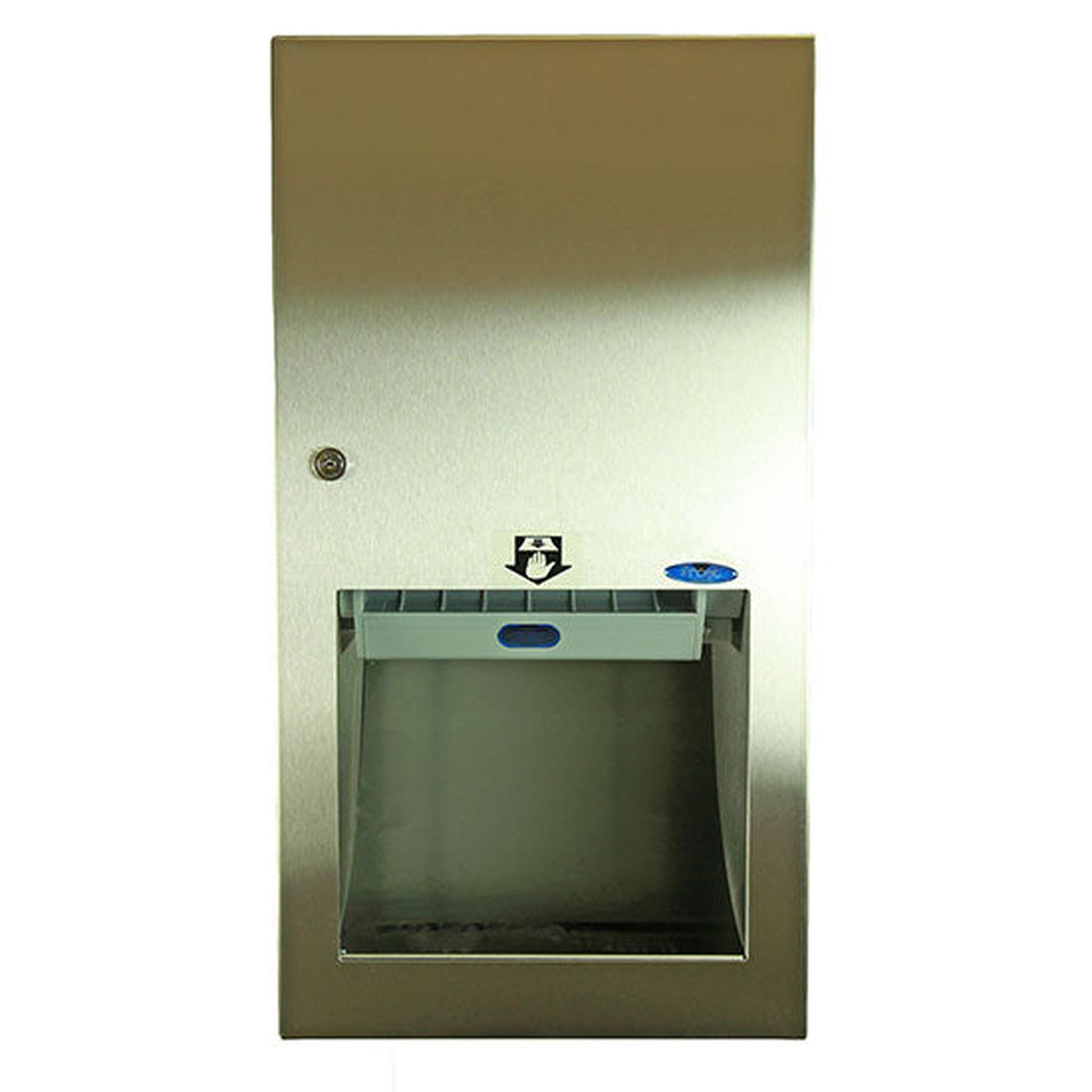 Frost 135-70B Semi Recessed Hands Free Stainless Steel Paper Towel Dispenser