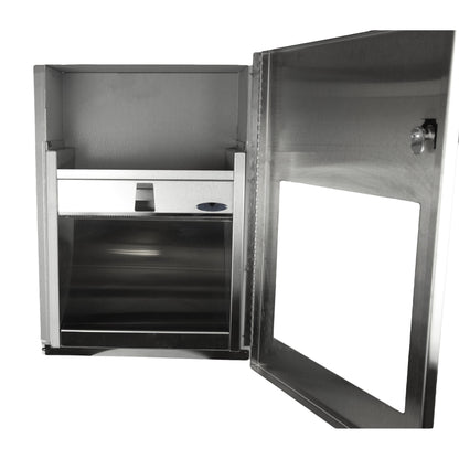 Frost 135A Recessed Stainless Steel Paper Towel Dispenser