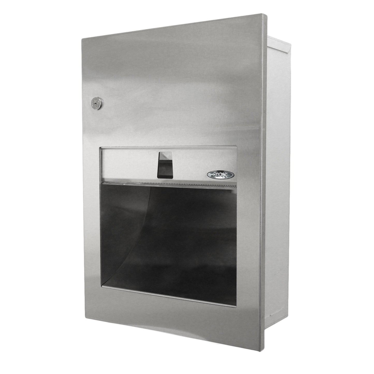 Frost 135B Semi Recessed Stainless Steel Paper Towel Dispenser