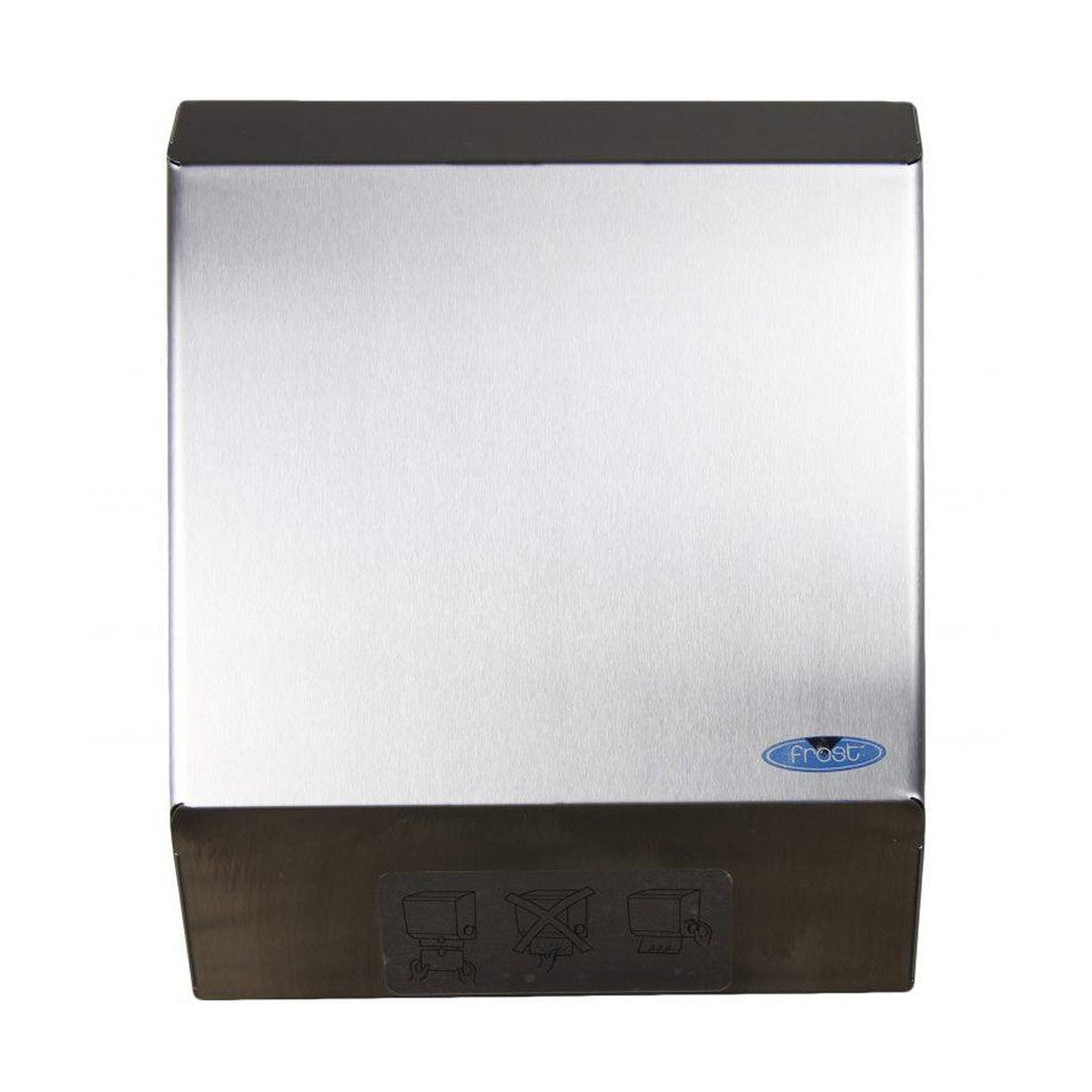 Frost 13.4 x 8.9 x 15 Stainless Steel Satin Paper Product Dispenser