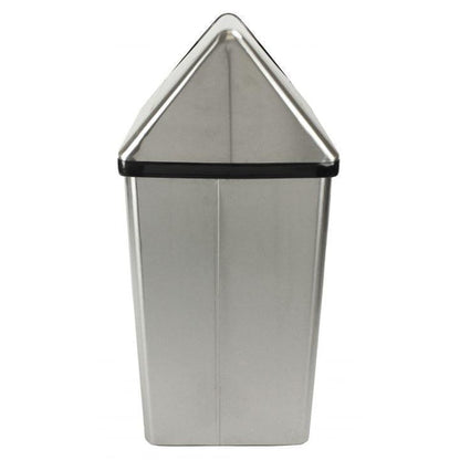 Frost 13.5 x 14.6 x 33.1 Stainless Steel Satin Waste Receptacles