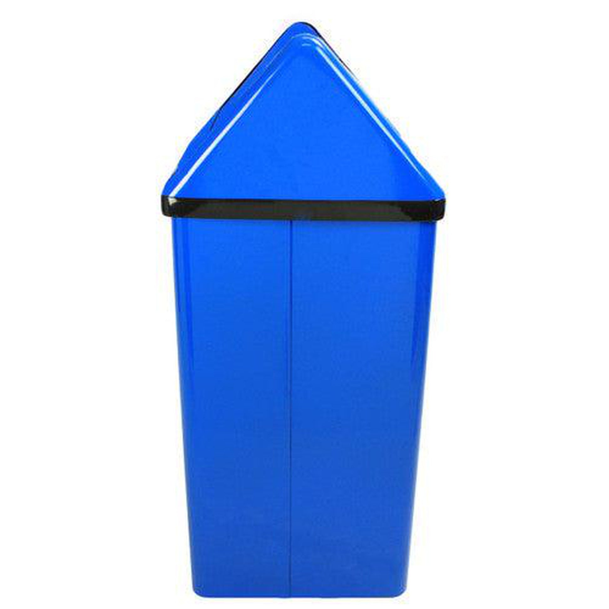 Frost 13.5 x 14.6 x 34.6 Blue Epoxy Powder Waste Receptacles