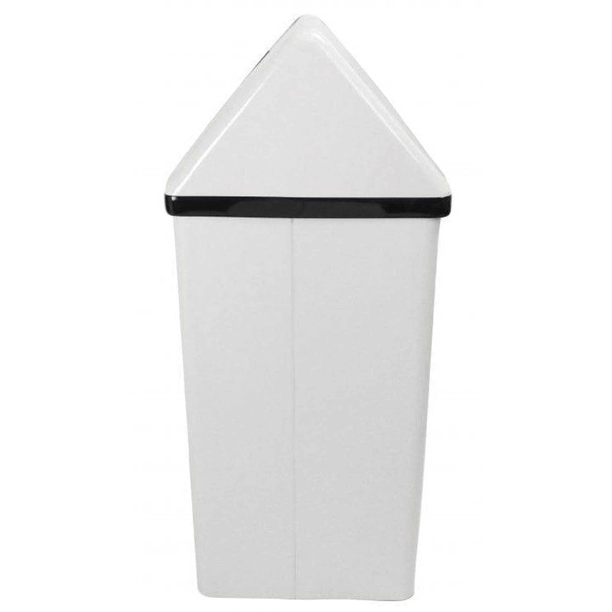 Frost 13.5 x 14.6 x 34.6 White Epoxy Powder Waste Receptacles