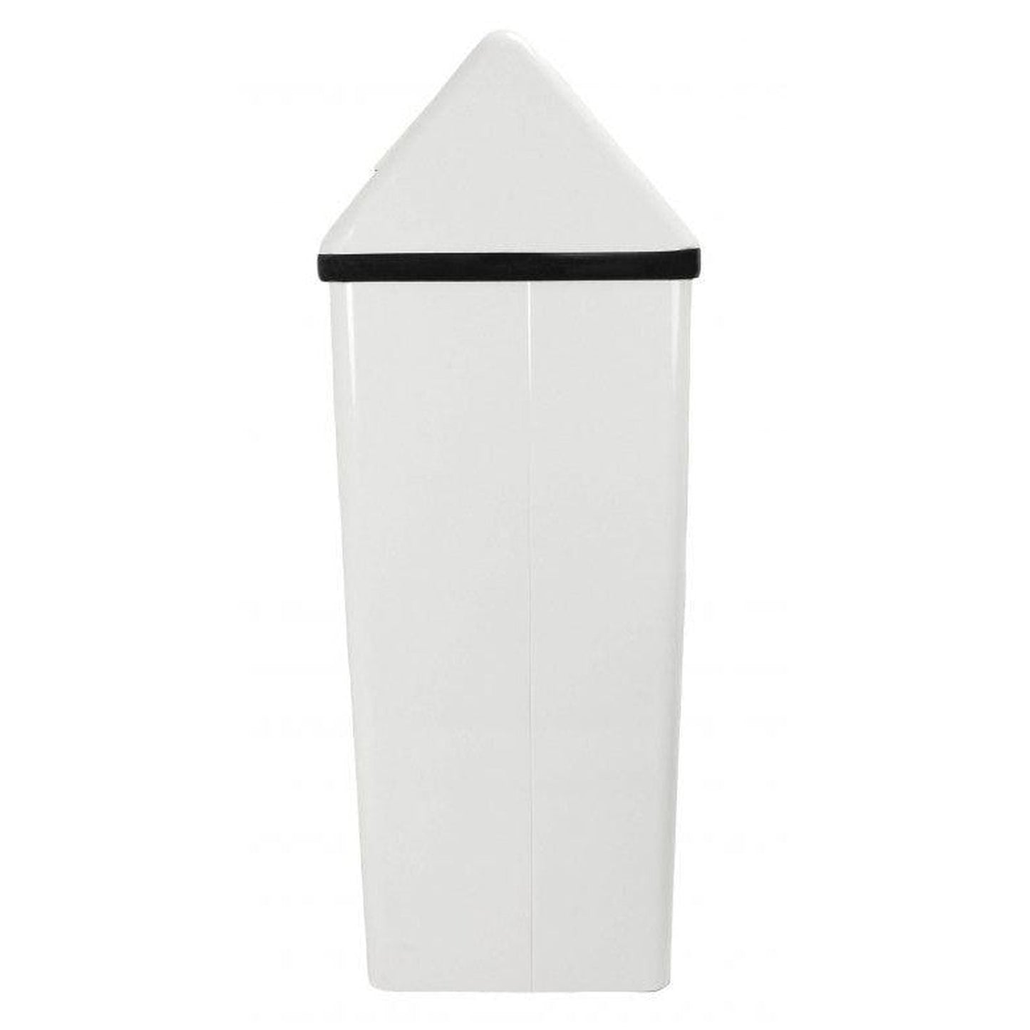 Frost 13.5 x 14.6 x 41.6 White Epoxy Powder Waste Receptacles