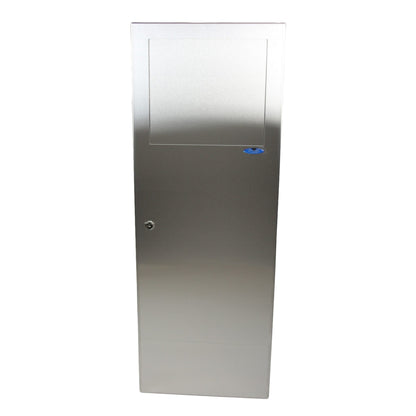 Frost 13.75 x 6.1 x 38.25 Stainless Steel Satin Waste Receptacles