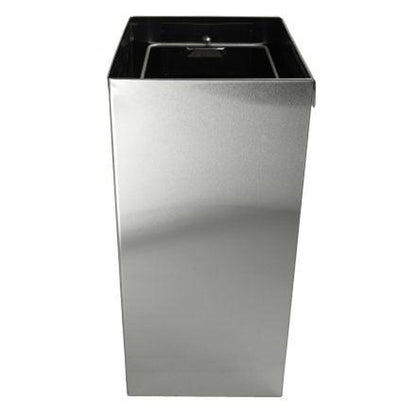 Frost 15.25 x 11.5 x 24.25 Stainless Steel Satin Waste Receptacles