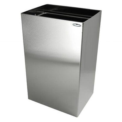 Frost 15.25 x 11.5 x 24.25 Stainless Steel Satin Waste Receptacles