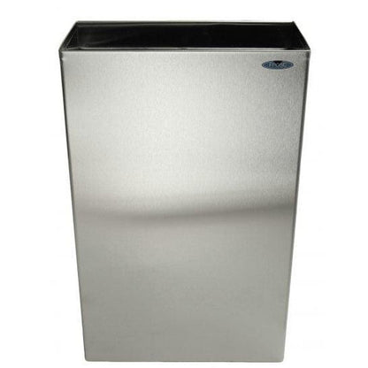 Frost 15.25 x 7.5 x 24.25 Stainless Steel Satin Waste Receptacles