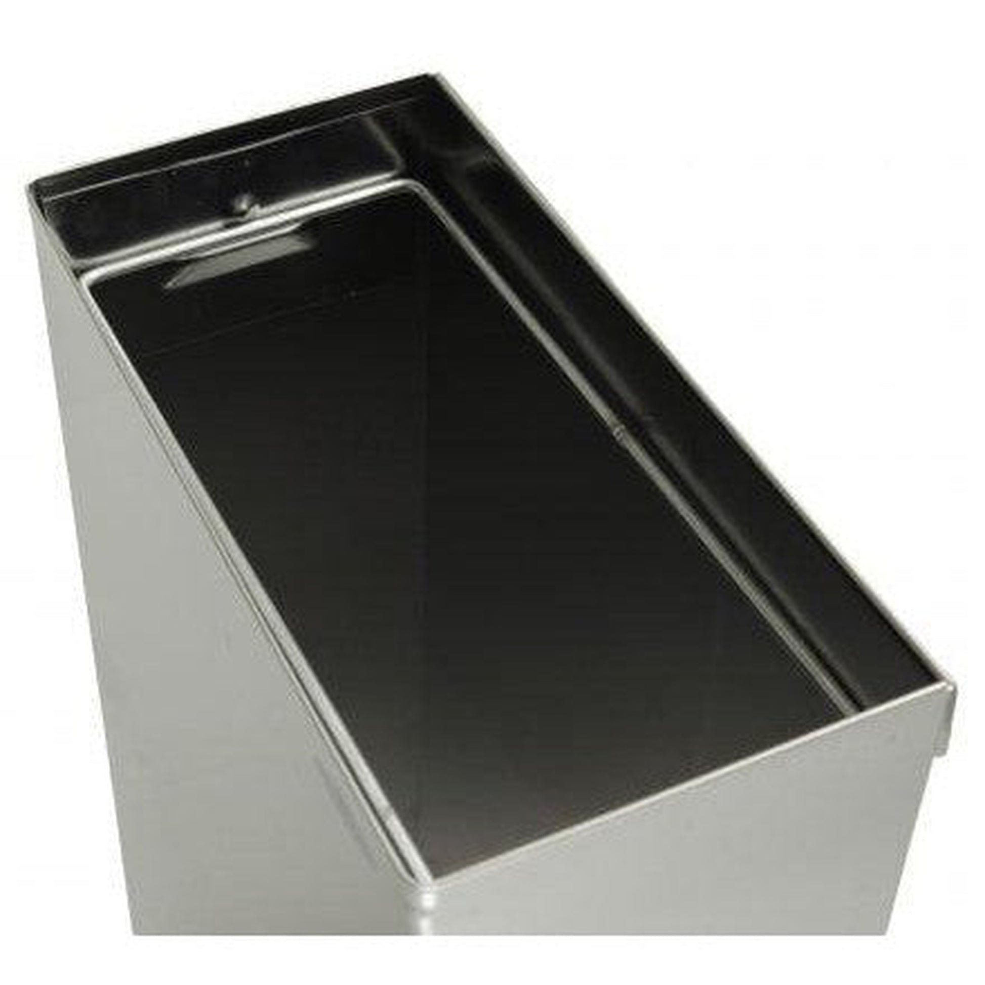 Frost 15.25 x 7.5 x 24.25 Stainless Steel Satin Waste Receptacles