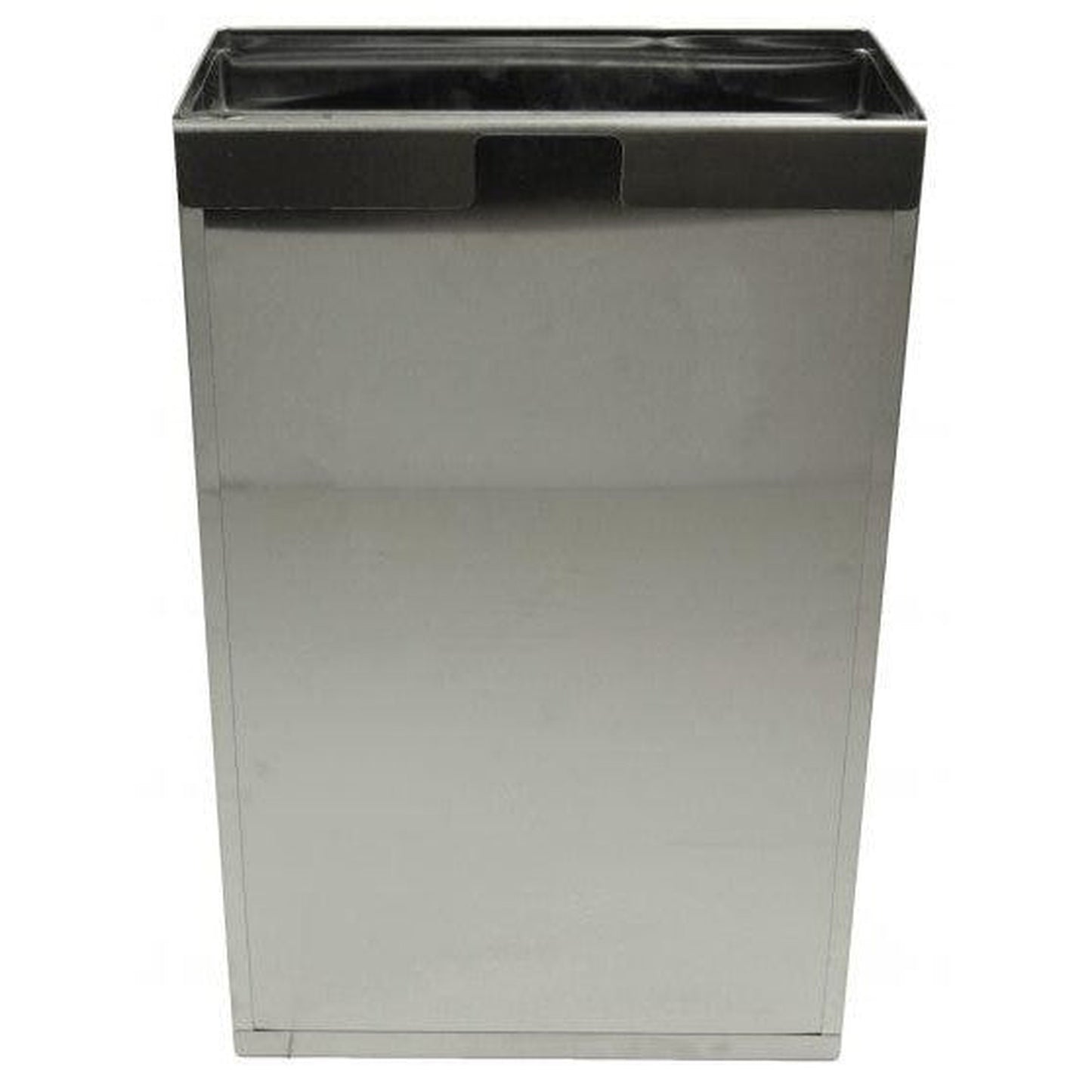 Frost 15.25 x 7.5 x 24.25 Stainless Steel Satin Waste Receptacles