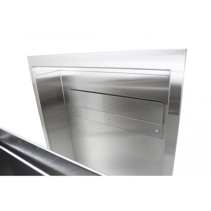 Frost 17.25 x 8 x 30 Stainless Steel Satin Waste Receptacles