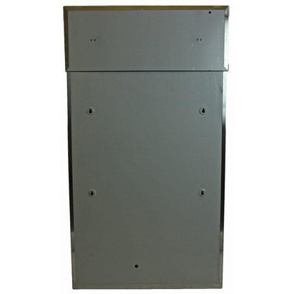 Frost 21.7 x 8 x 38.6 Stainless Steel Satin Waste Receptacles