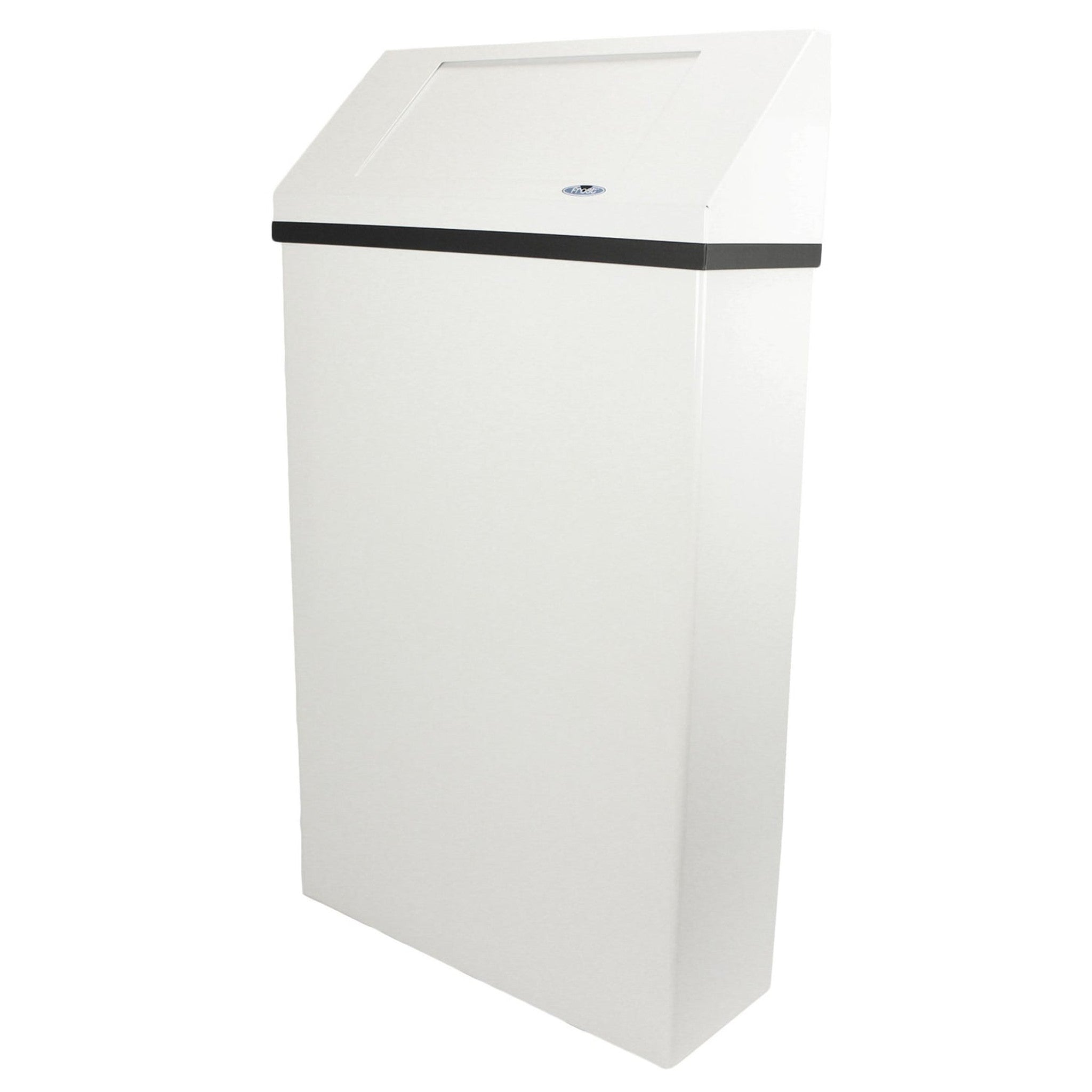 Frost 21.7 x 8 x 38.6 White Epoxy Powder Waste Receptacles – US Bath Store