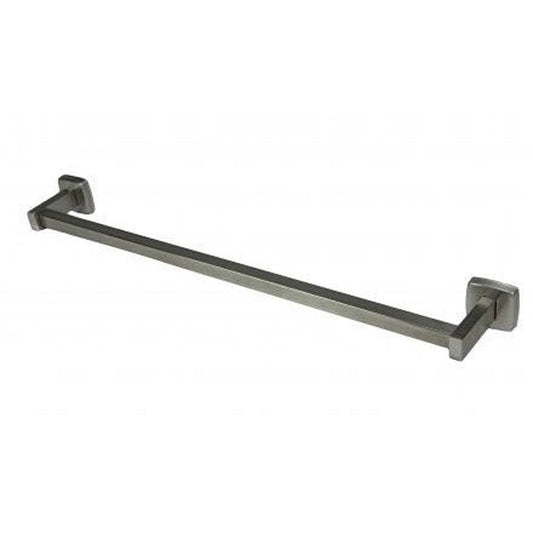 Frost 24 x 3.5 x 3 Brushed Stainless Steel Towel Rack