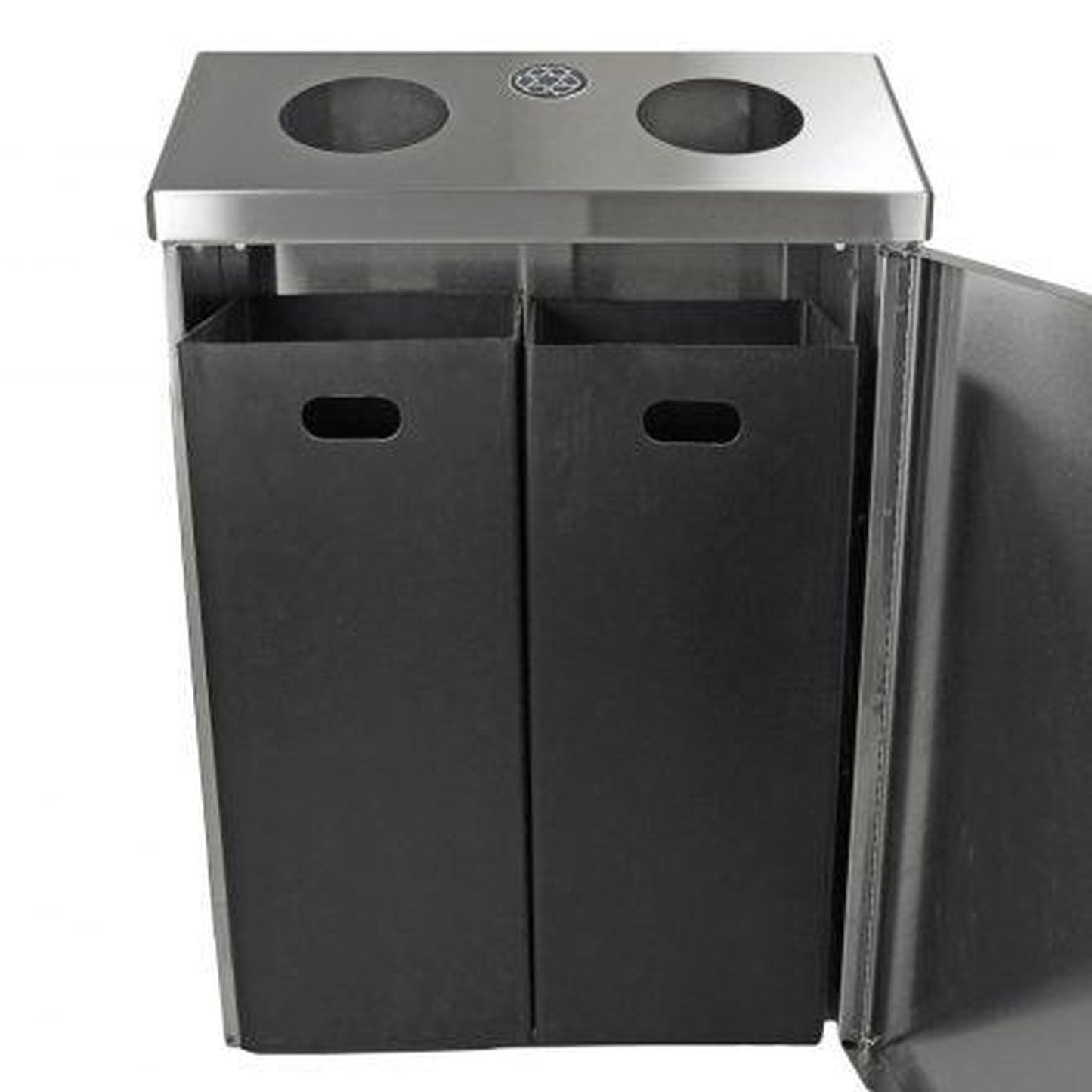 Frost 26.4 x 12.2 x 38.4 Stainless Steel Satin Waste Receptacles