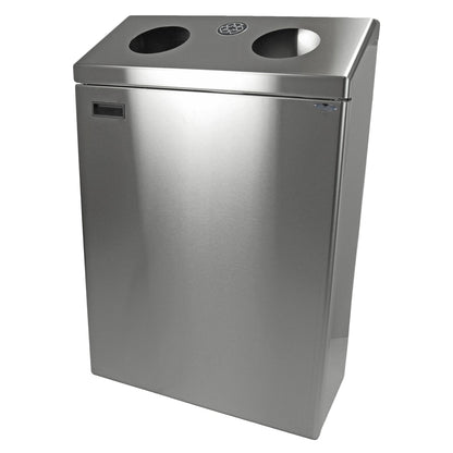 Frost 26.4 x 12.2 x 38.4 Stainless Steel Satin Waste Receptacles