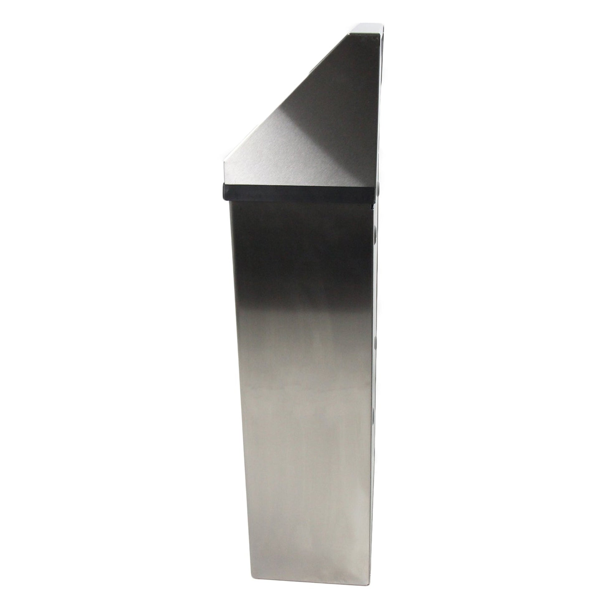 Frost 303-3-NL Wall Mounted Stainless Steel Waste Receptacle