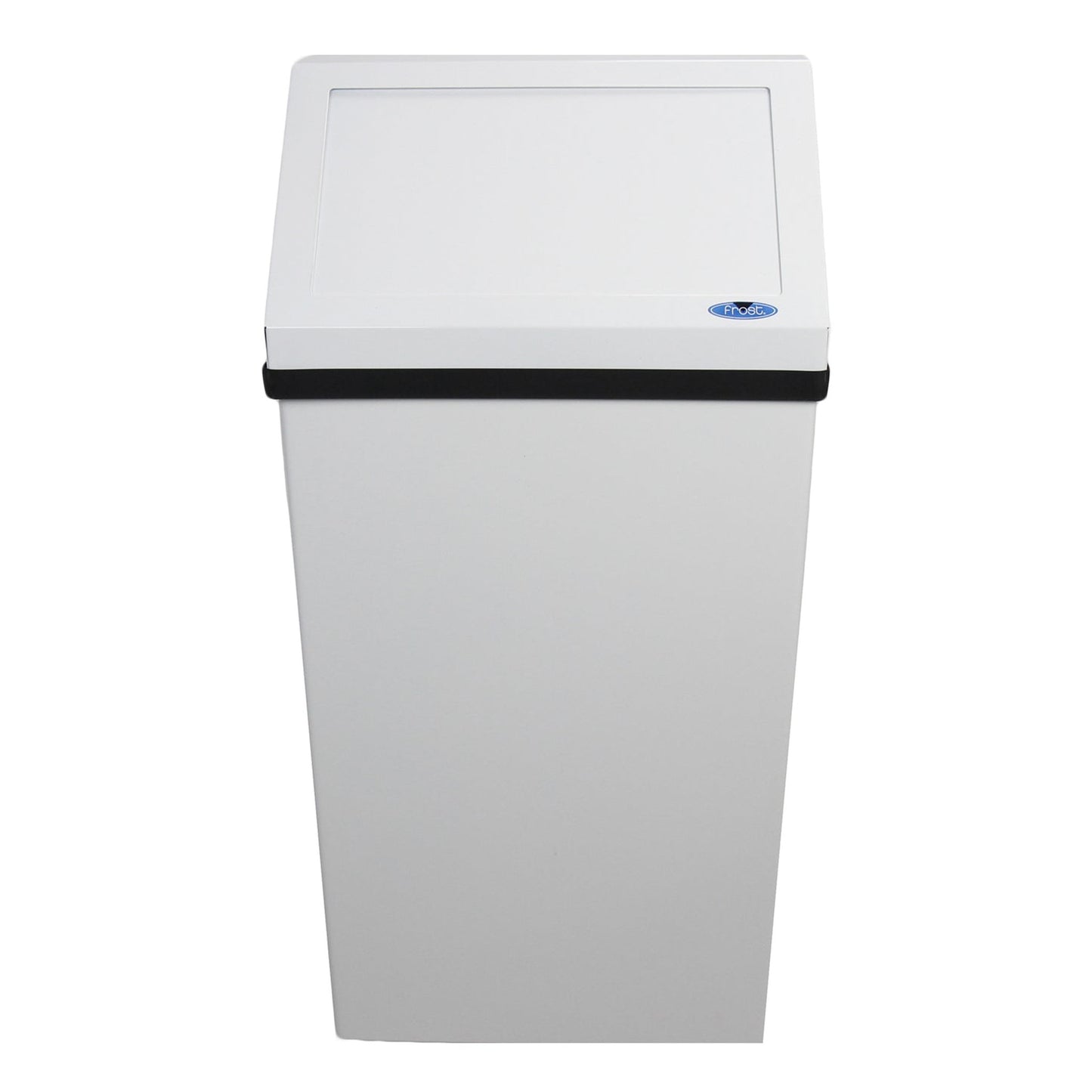 Frost 303 Free Standing White Waste Receptacle with Liner