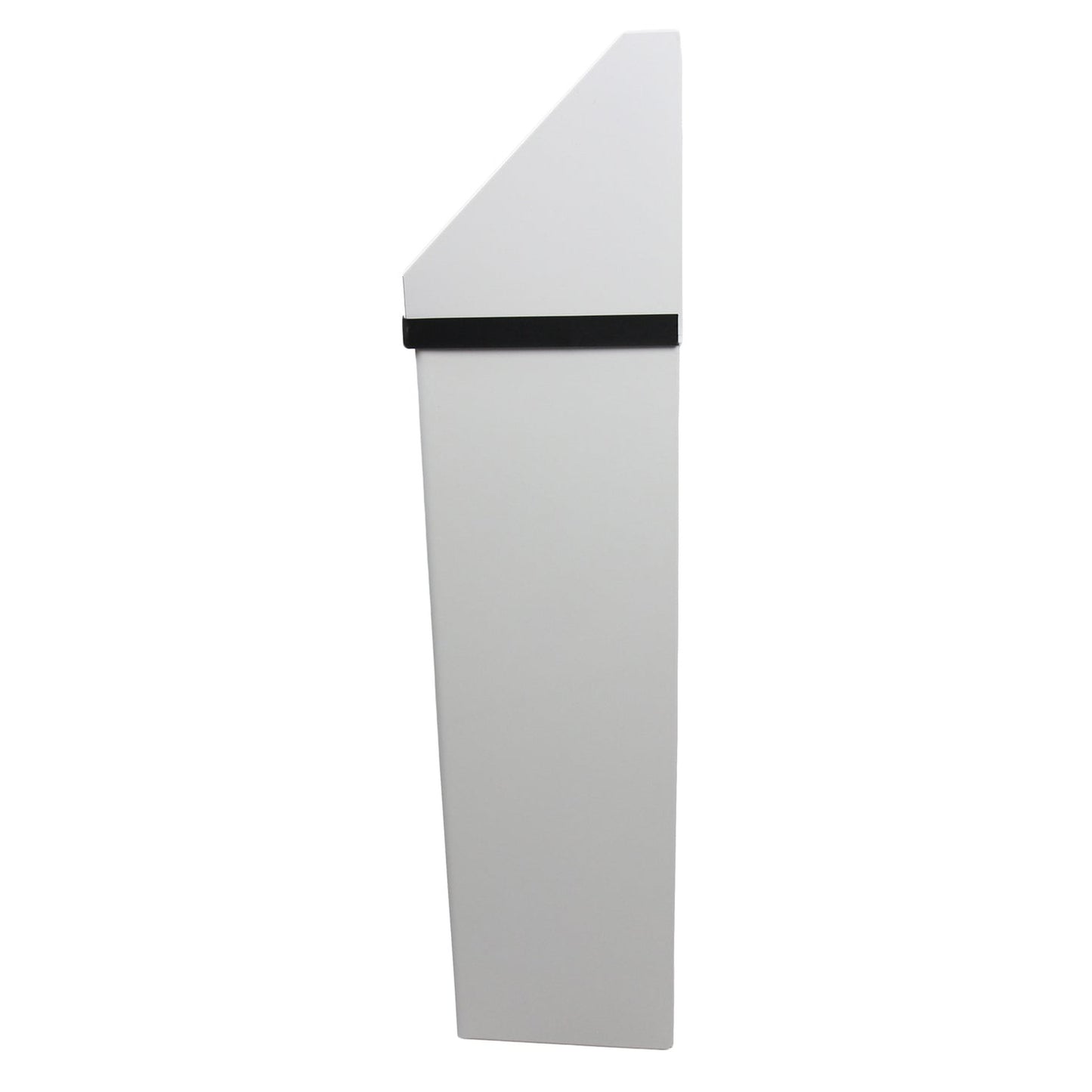 Frost 303 Free Standing White Waste Receptacle with Liner