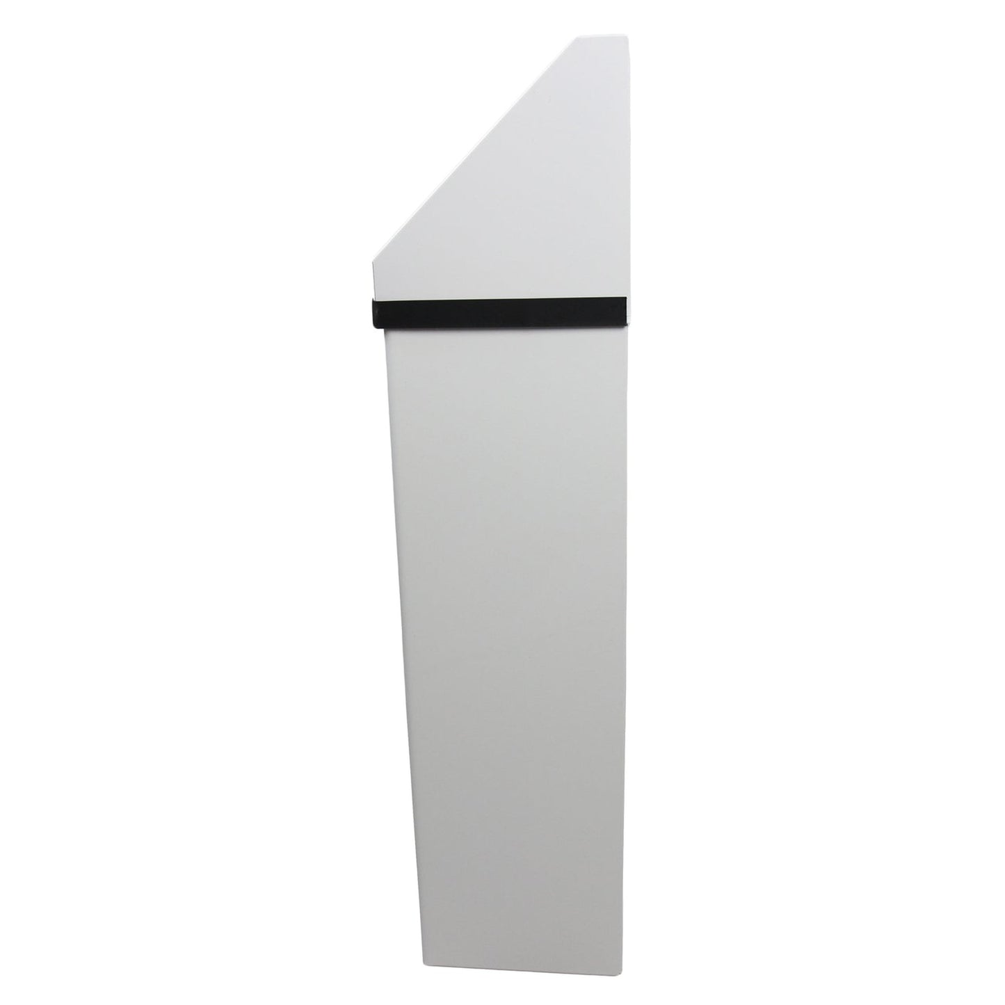 Frost 303-NL Wall Mounted White Waste Receptacle