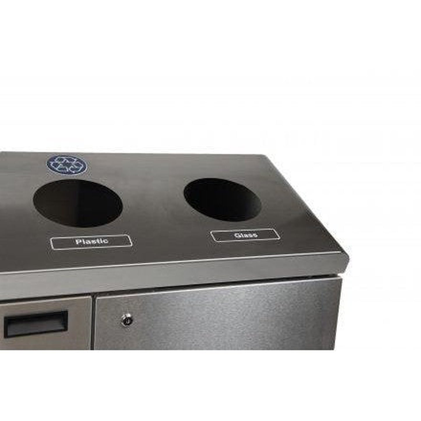 Frost 36.6 x 14 x 40.1 Stainless Steel Satin Waste Receptacles